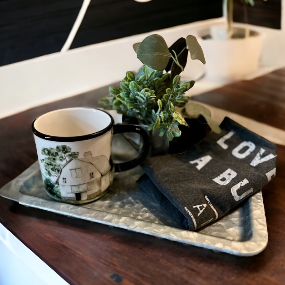 New! Farmhouse breakfast set NWT